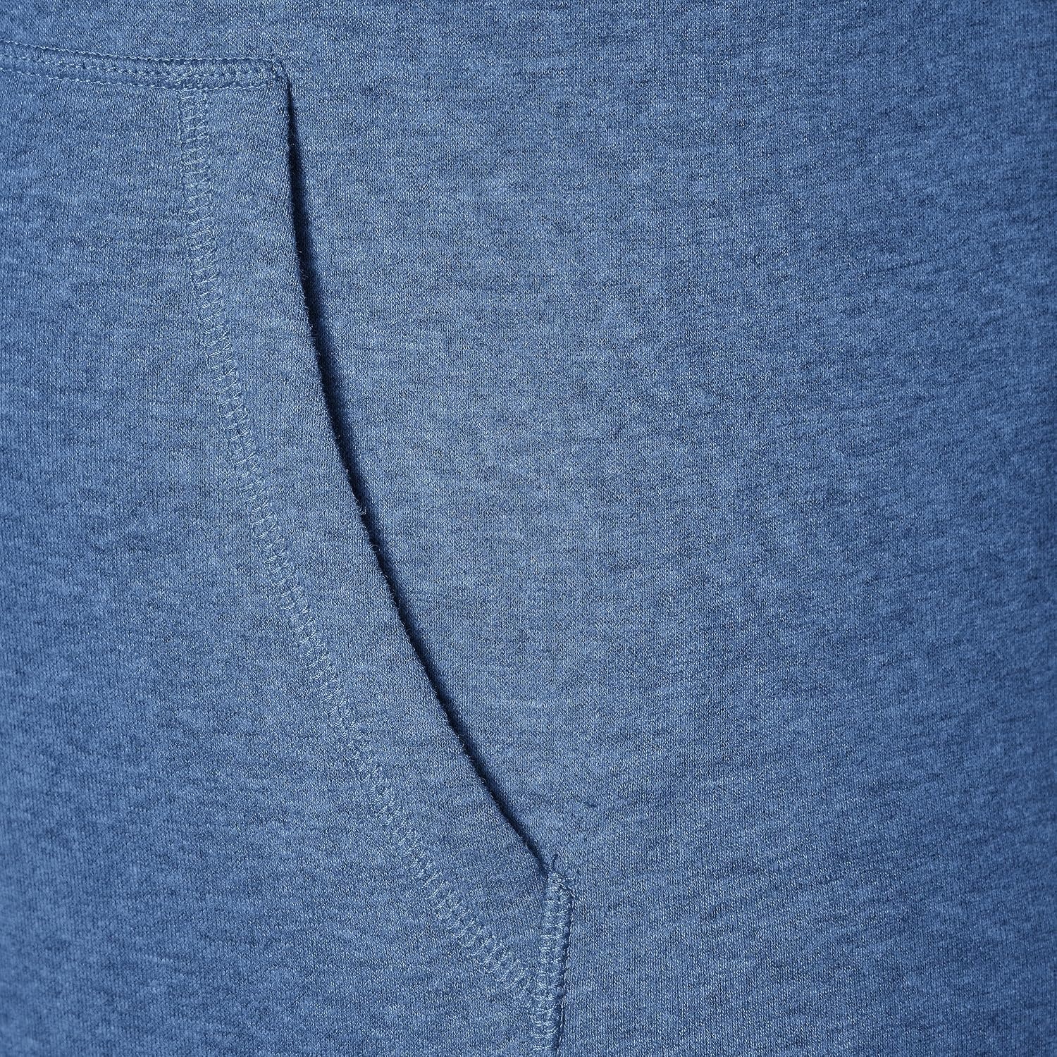 image:imageAmazon Essentials Mens FullZip Fleece Hoodie Sweatshirt Available in Big amp TallBlue Heather