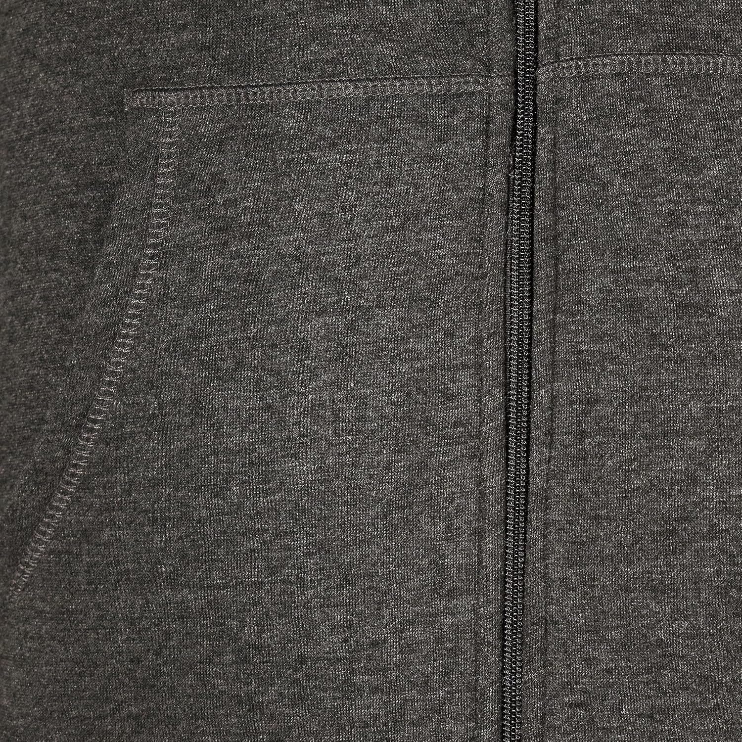 image:imageAmazon Essentials Mens FullZip Fleece Hoodie Sweatshirt Available in Big amp TallCharcoal Heather