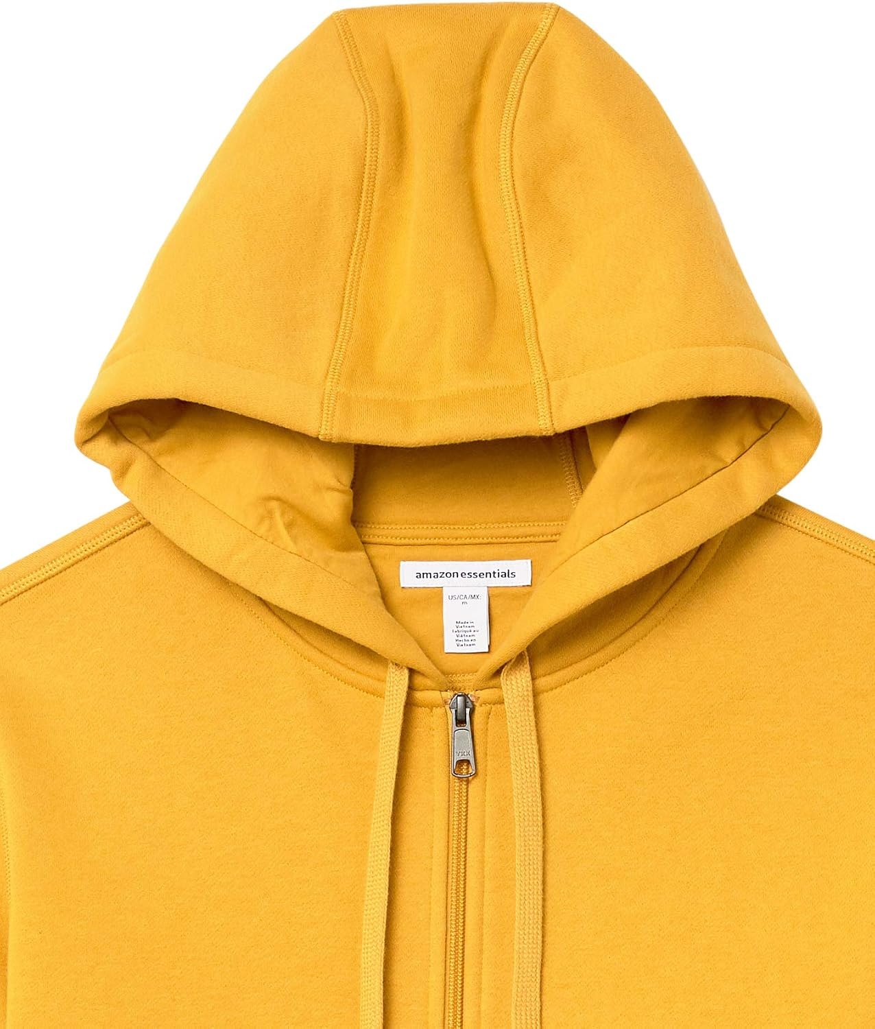 image:imageAmazon Essentials Mens FullZip Fleece Hoodie Sweatshirt Available in Big amp TallGold