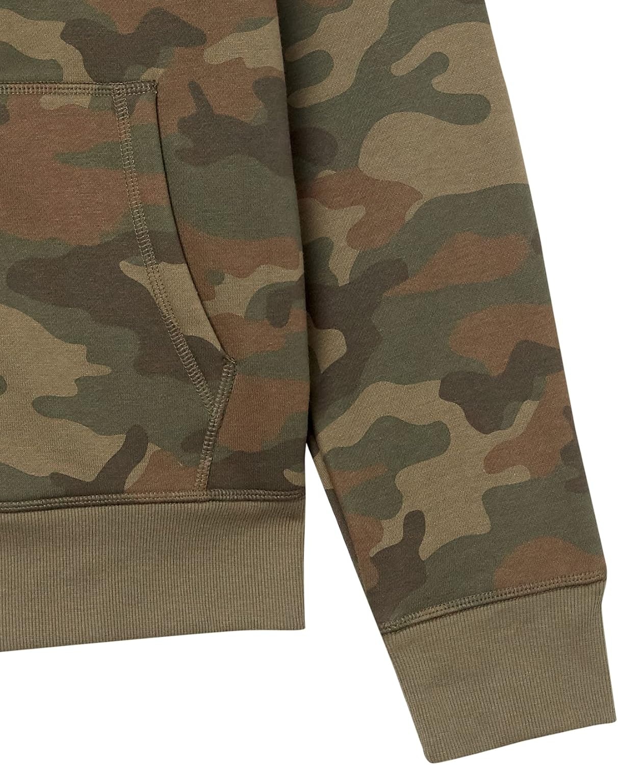 image:imageAmazon Essentials Mens FullZip Fleece Hoodie Sweatshirt Available in Big amp TallGreen Camo