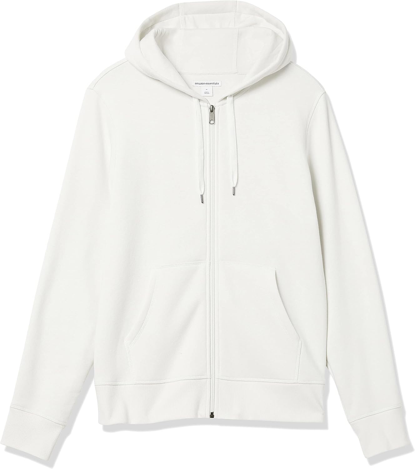 image:imageAmazon Essentials Mens FullZip Fleece Hoodie Sweatshirt Available in Big amp TallLight Grey