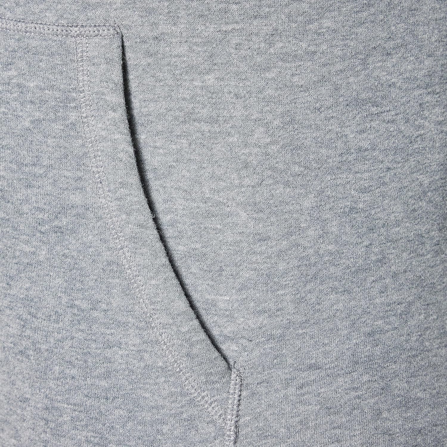 image:imageAmazon Essentials Mens FullZip Fleece Hoodie Sweatshirt Available in Big amp TallLight Grey Heather