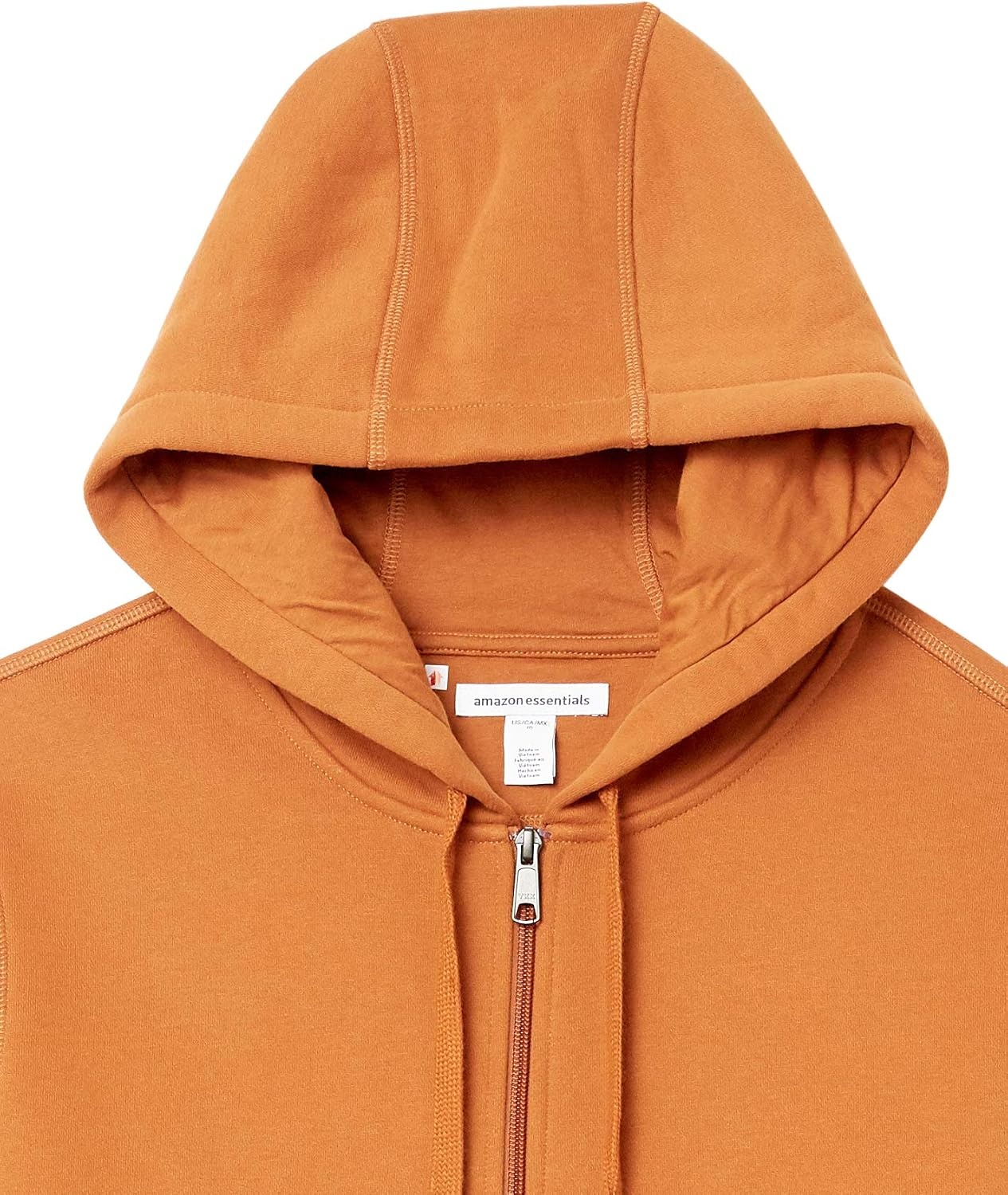 image:imageAmazon Essentials Mens FullZip Fleece Hoodie Sweatshirt Available in Big amp TallNutmeg