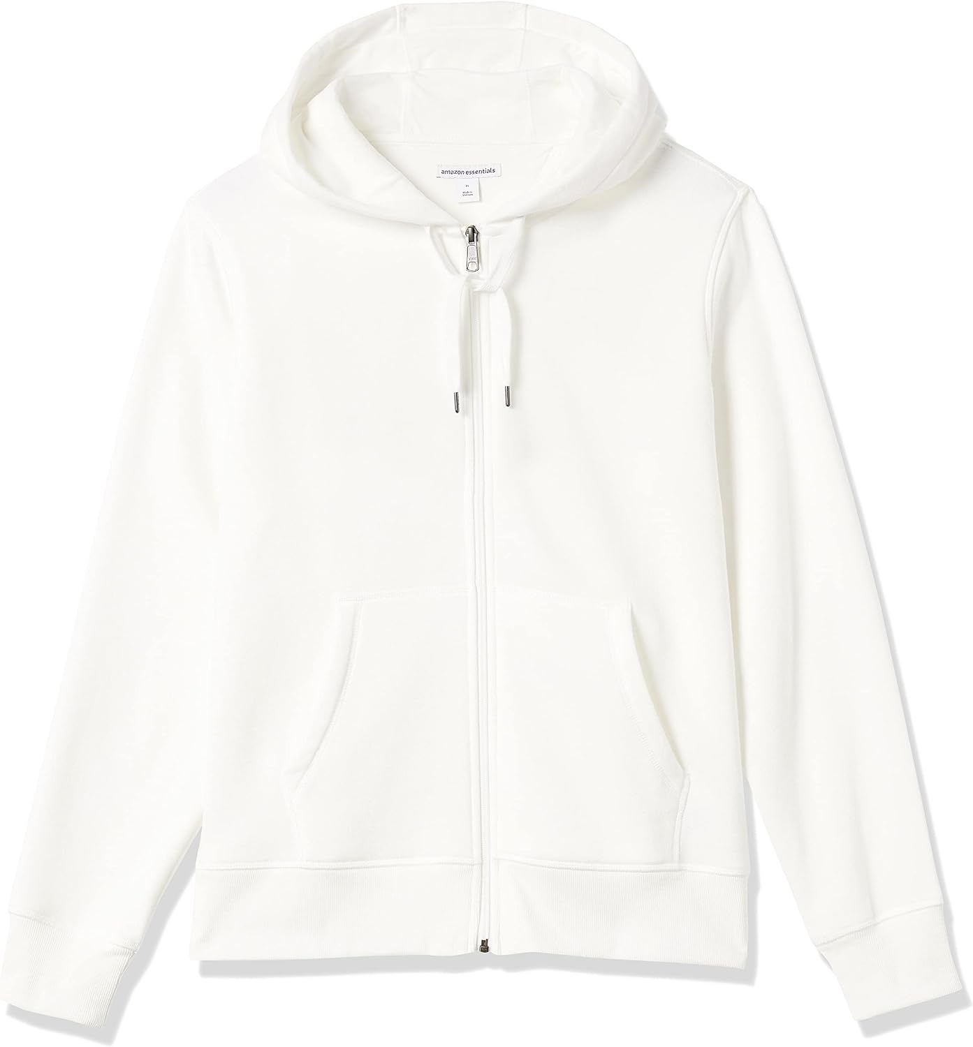 image:imageAmazon Essentials Mens FullZip Fleece Hoodie Sweatshirt Available in Big amp TallOffwhite