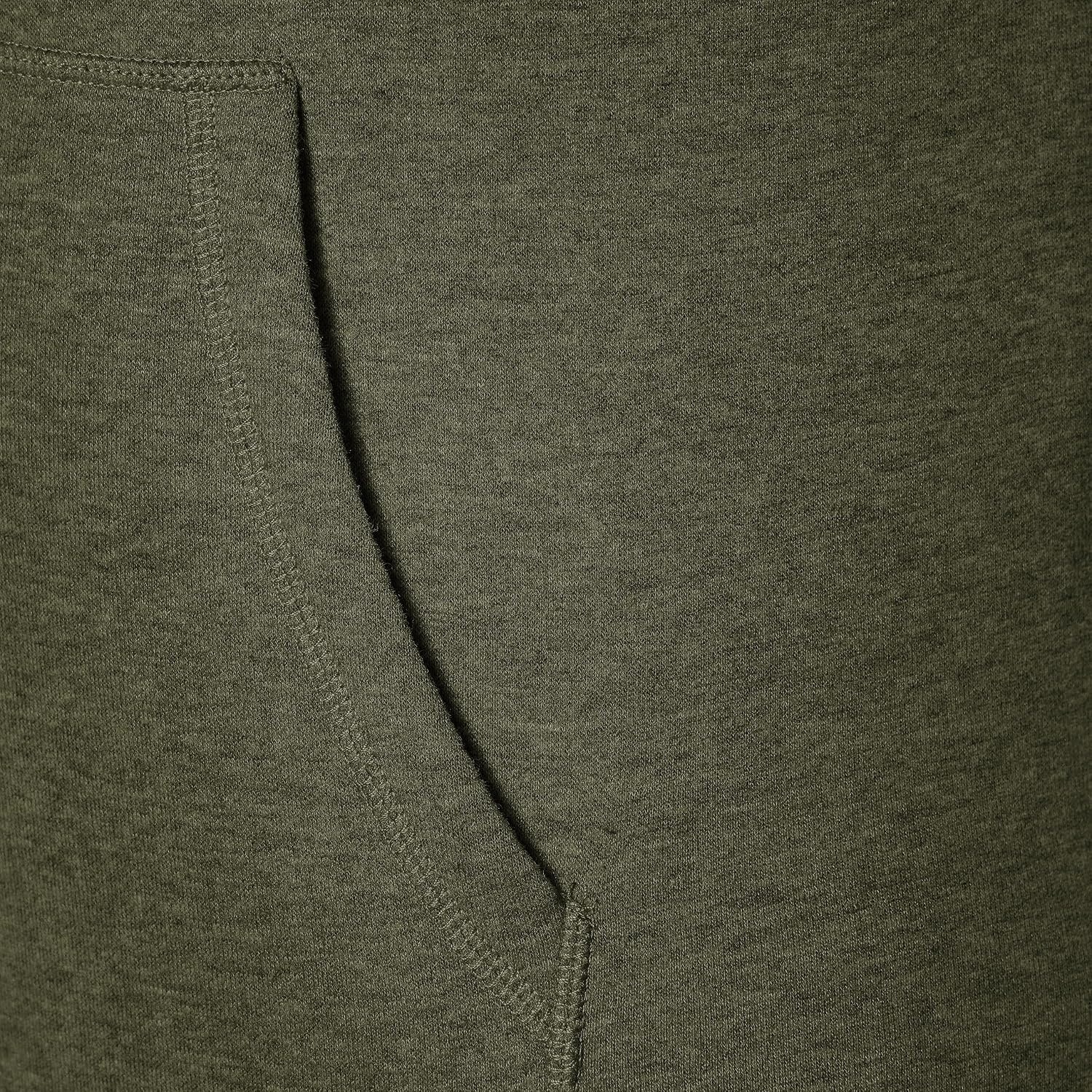 image:imageAmazon Essentials Mens FullZip Fleece Hoodie Sweatshirt Available in Big amp TallOlive Heather