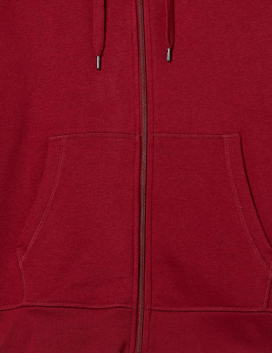 image:imageAmazon Essentials Mens FullZip Fleece Hoodie Sweatshirt Available in Big amp TallRed