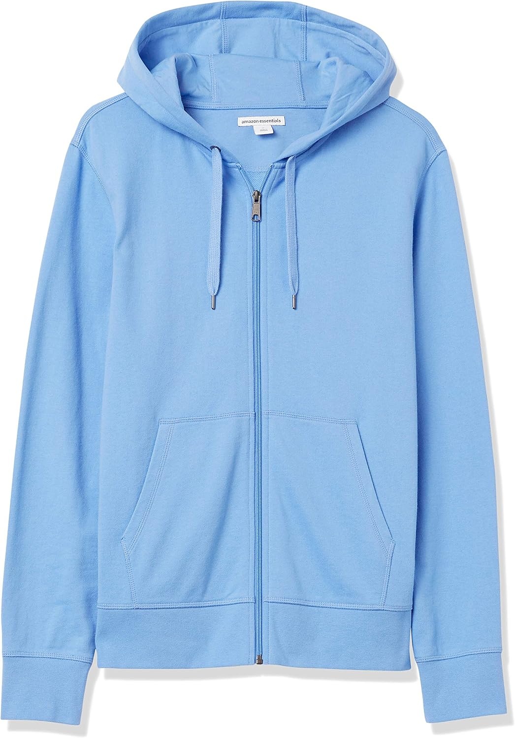 image:imageAmazon Essentials Mens Lightweight French Terry FullZip HoodieFrench Blue