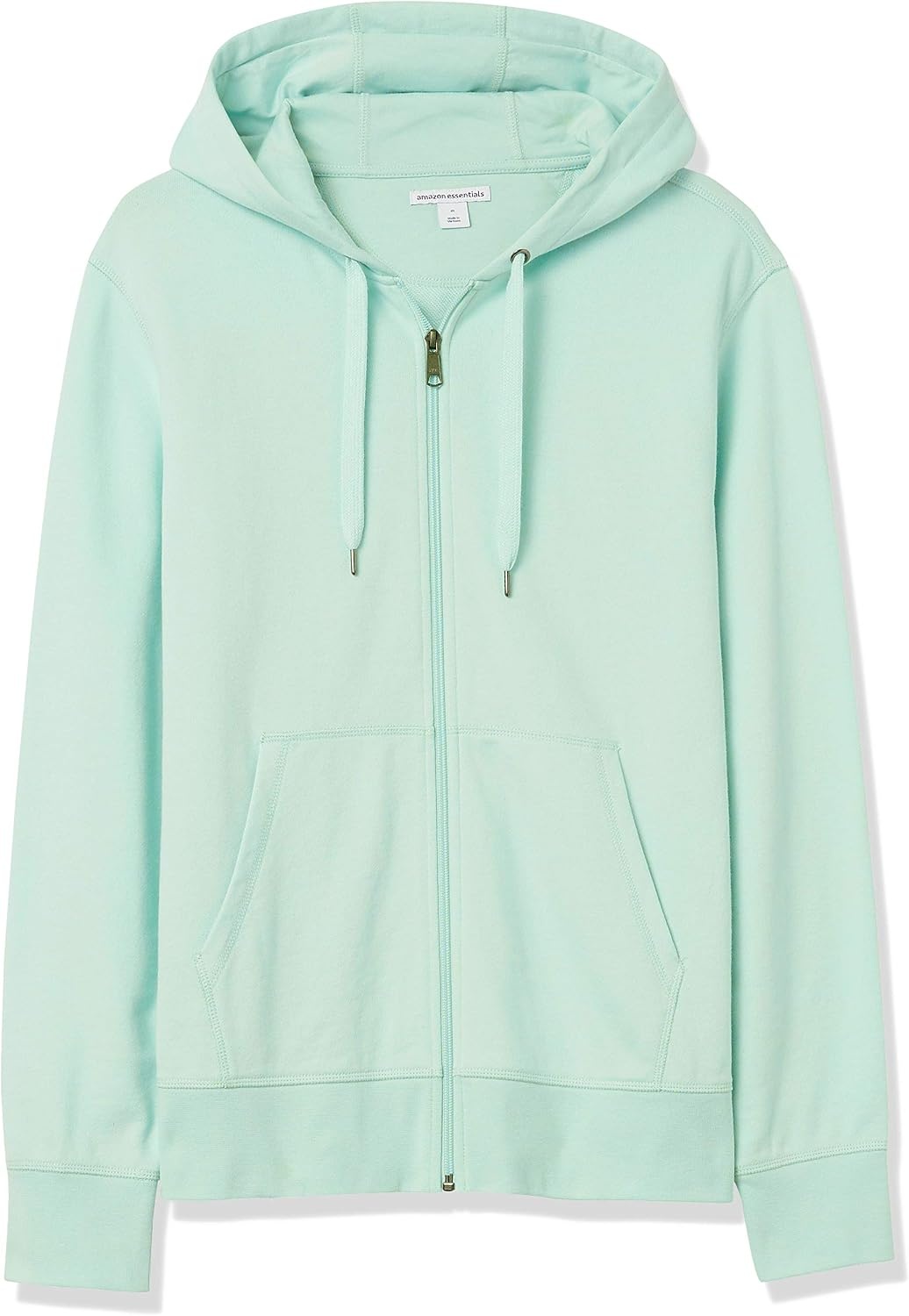 image:imageAmazon Essentials Mens Lightweight French Terry FullZip HoodieMint