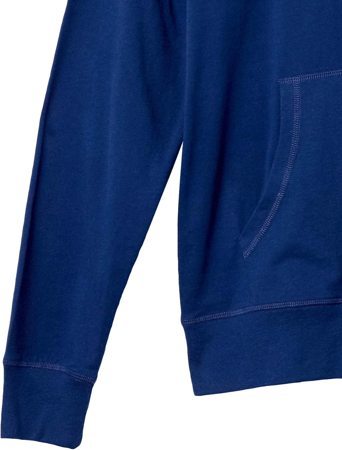 image:imageAmazon Essentials Mens Lightweight Jersey Pullover Hoodie SoftBlue