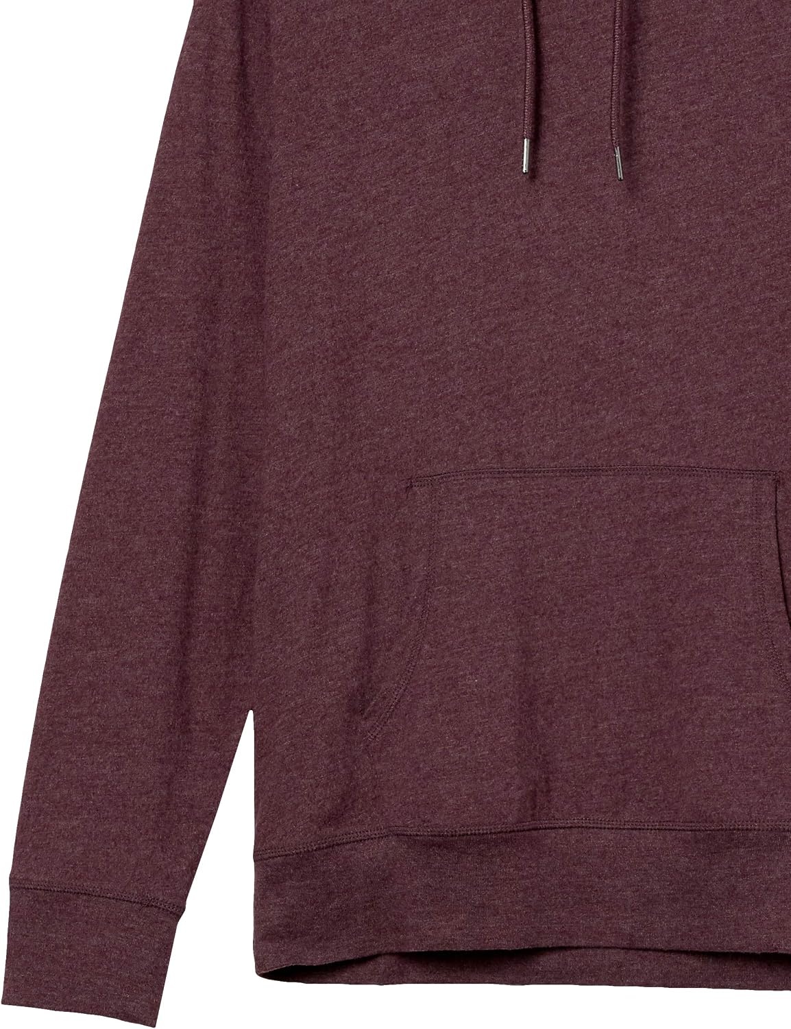 image:imageAmazon Essentials Mens Lightweight Jersey Pullover Hoodie SoftBurgundy