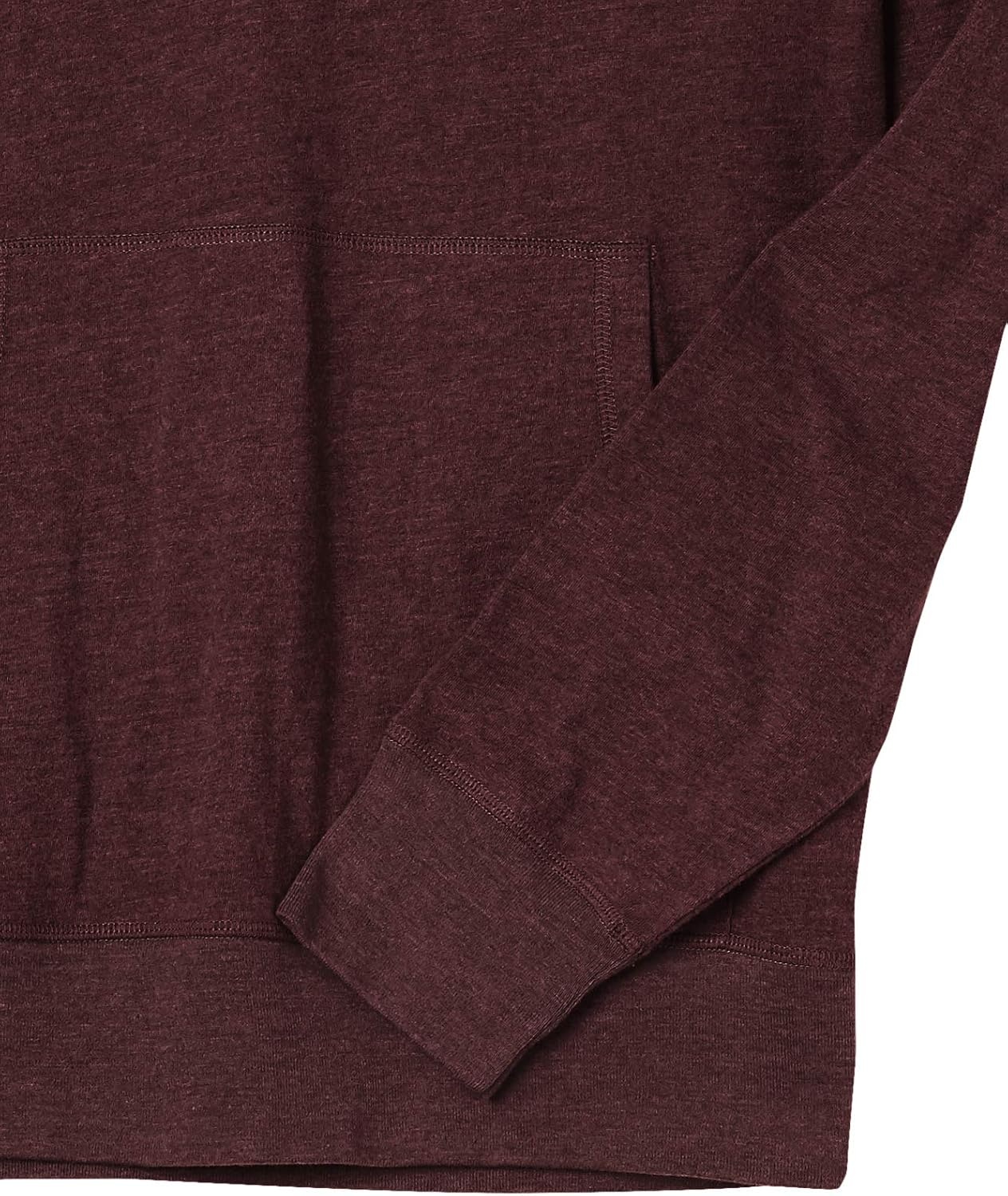 image:imageAmazon Essentials Mens Lightweight Jersey Pullover Hoodie SoftBurgundy