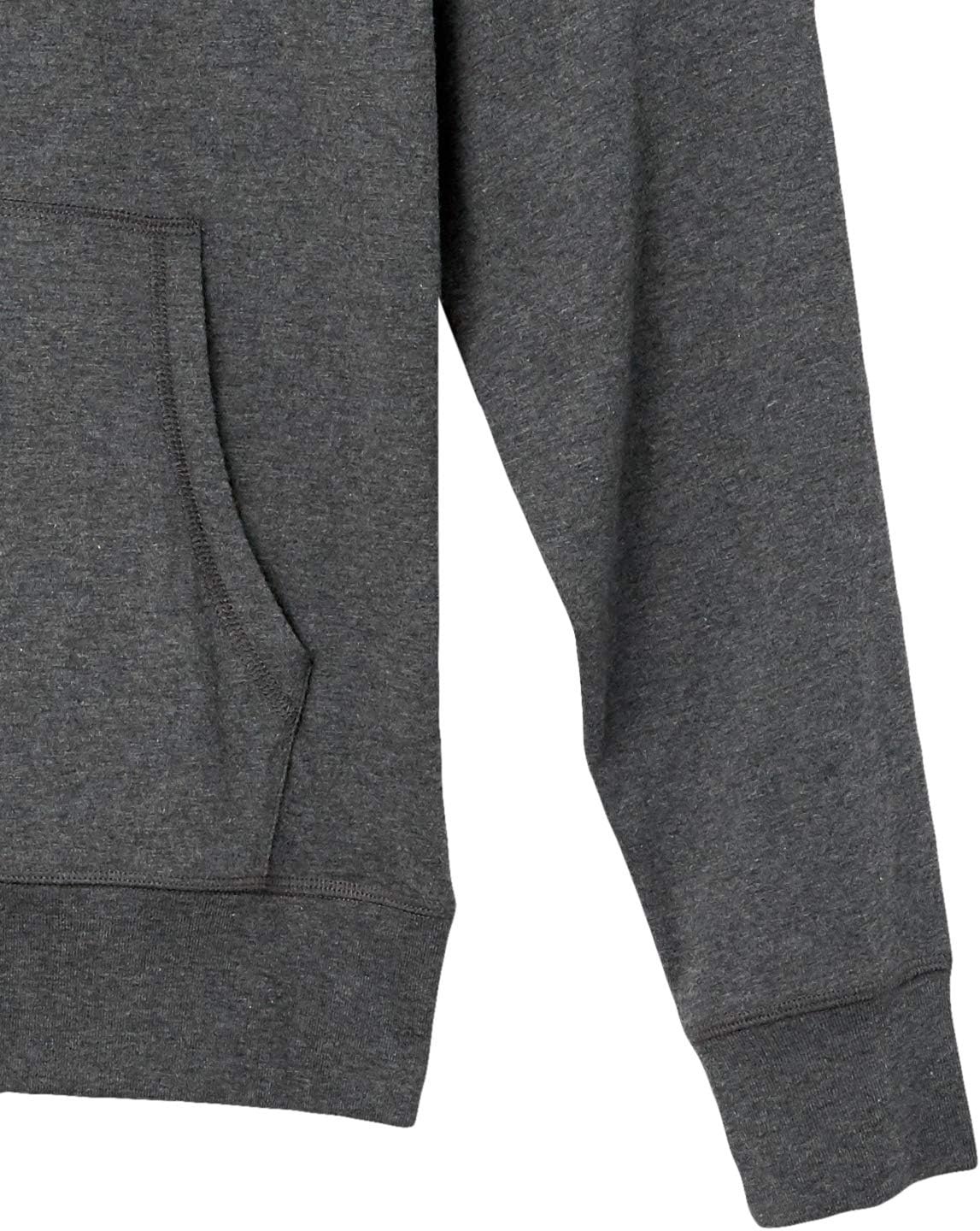 image:imageAmazon Essentials Mens Lightweight Jersey Pullover Hoodie SoftCharcoal Heather