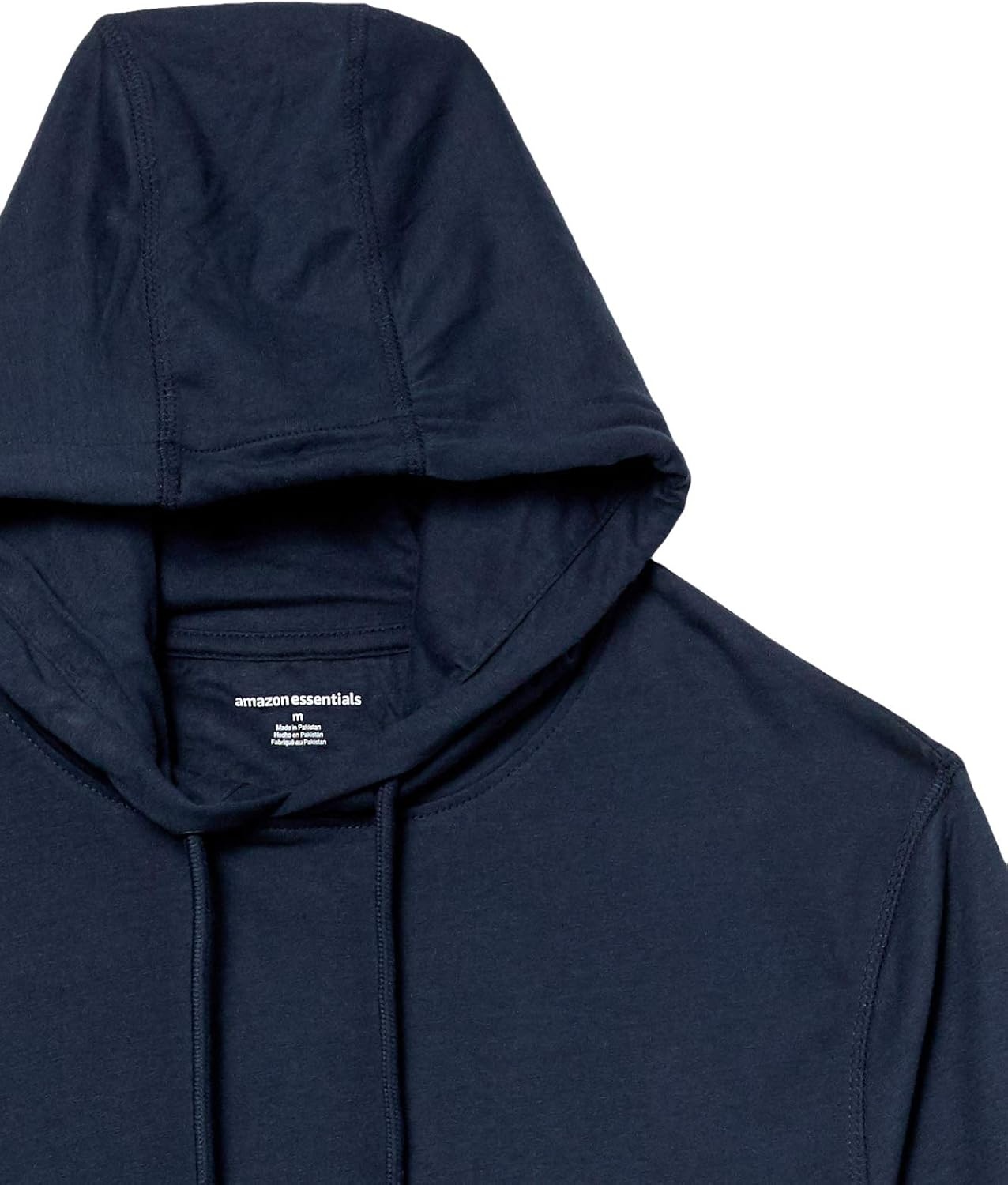 image:imageAmazon Essentials Mens Lightweight Jersey Pullover Hoodie SoftNavy
