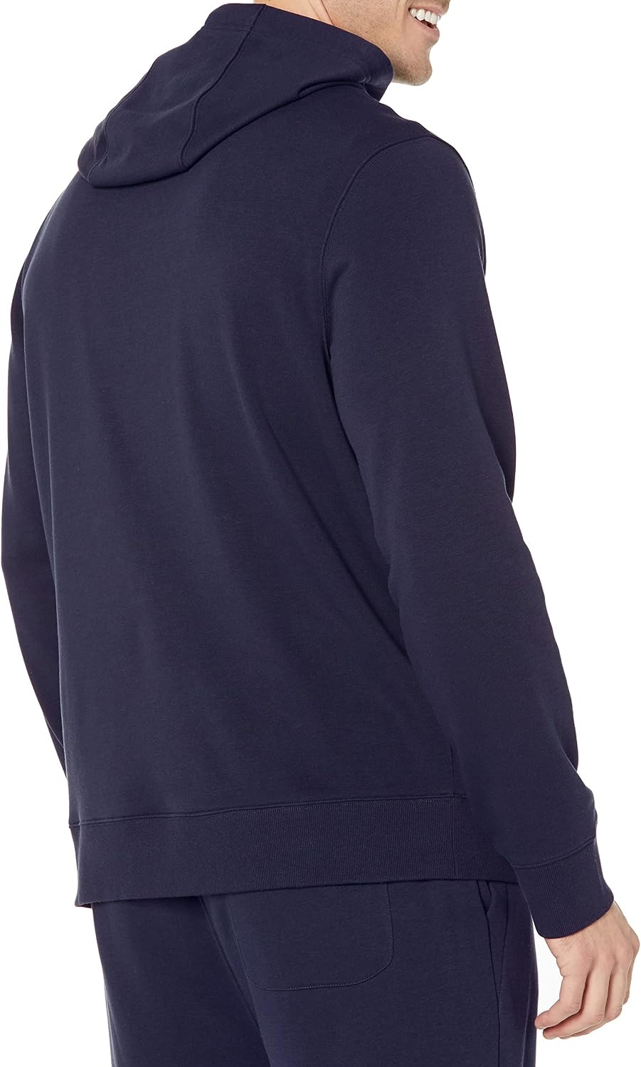 image:imageAmazon Essentials Mens Lightweight LongSleeve French Terry HoodieNavy
