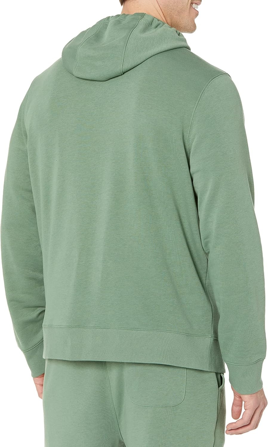 image:imageAmazon Essentials Mens Lightweight LongSleeve French Terry HoodieSage Green