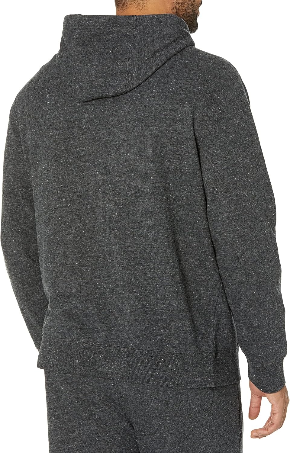 image:imageAmazon Essentials Mens LongSleeve French Terry FullZip Hoodie Available in Big amp TallCharcoal Heather
