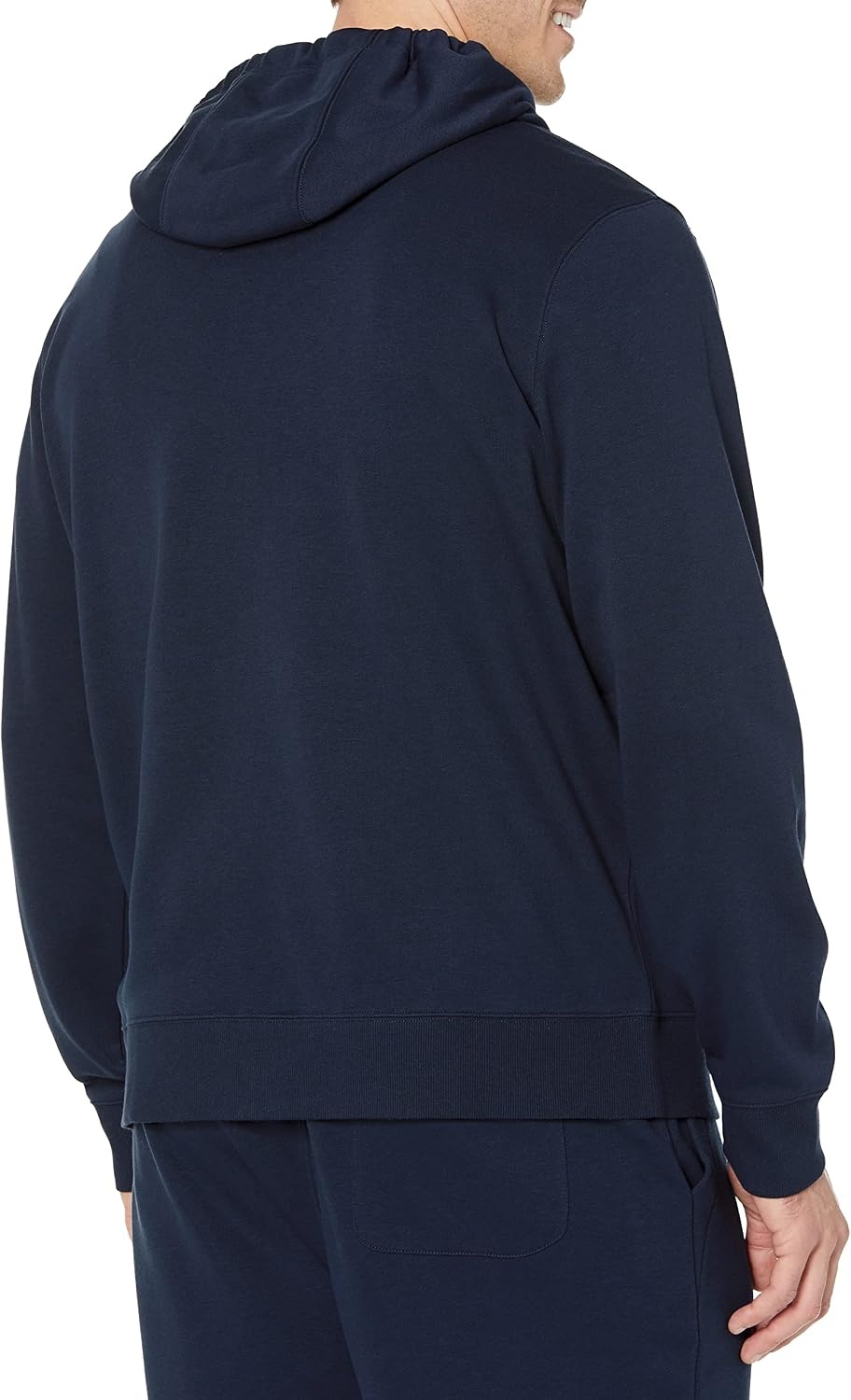 image:imageAmazon Essentials Mens LongSleeve French Terry FullZip Hoodie Available in Big amp TallNavy