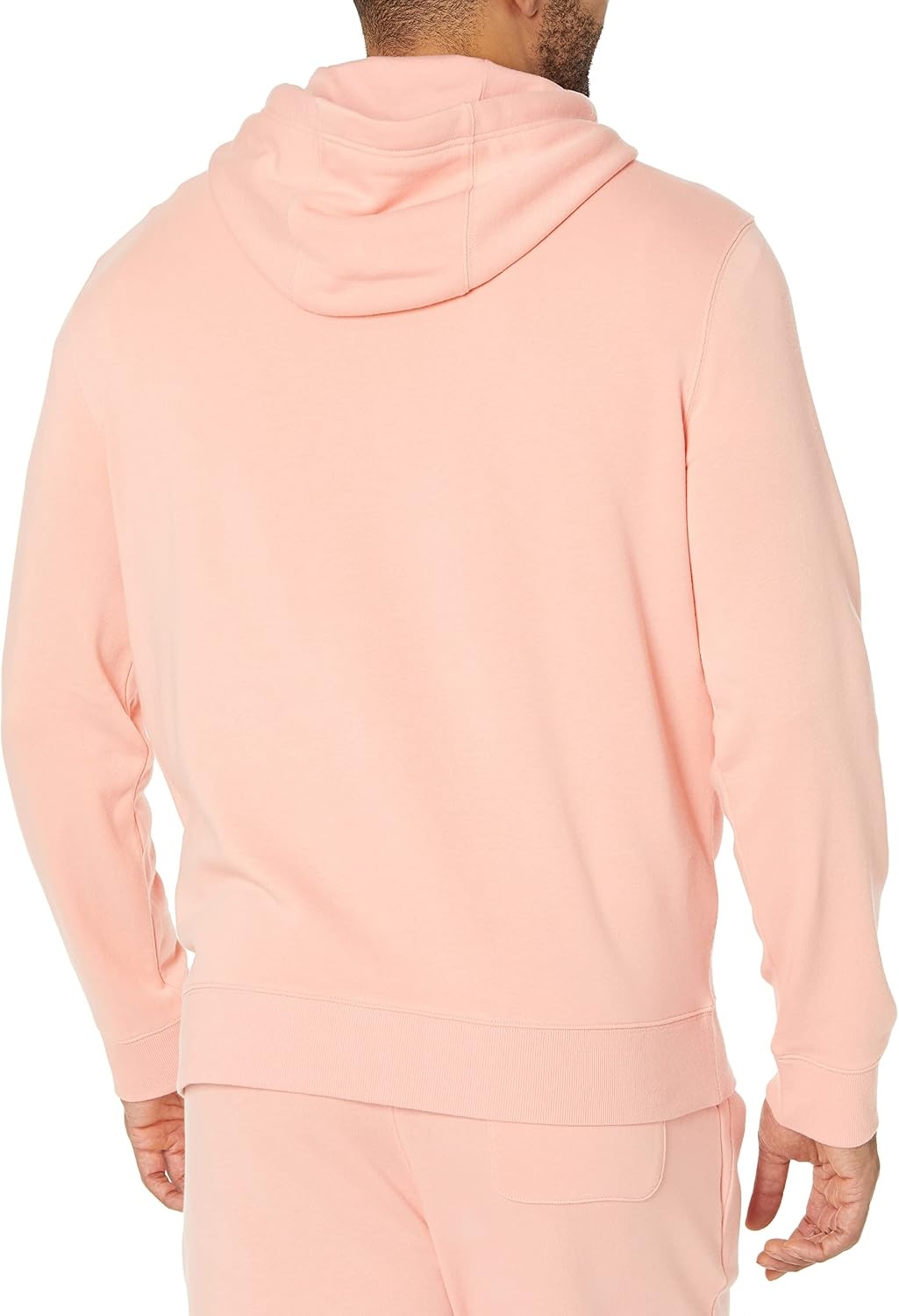 image:imageAmazon Essentials Mens LongSleeve French Terry FullZip Hoodie Available in Big amp TallPeach