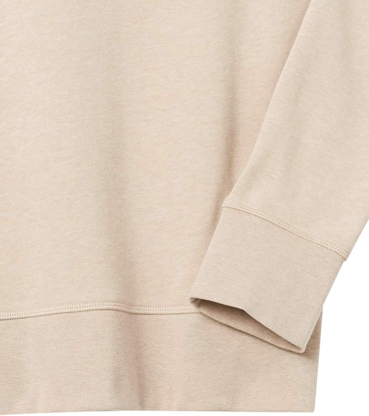 image:imageAmazon Essentials Mens LongSleeve Lightweight French Terry Crewneck SweatshirtOatmeal Heather