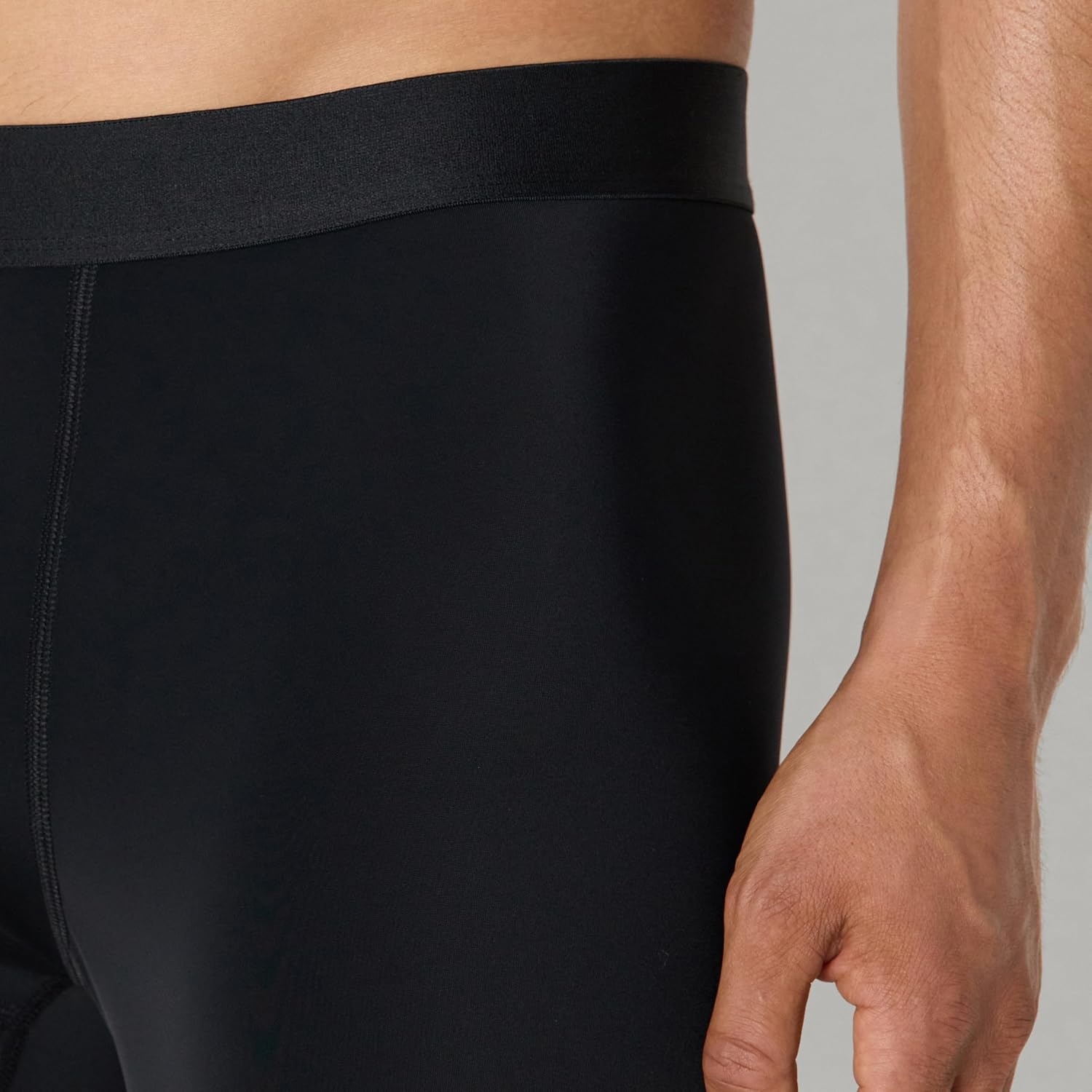 image:imageAmazon Essentials Mens Microfiber Boxer Shorts Underwear Pack of 3Black