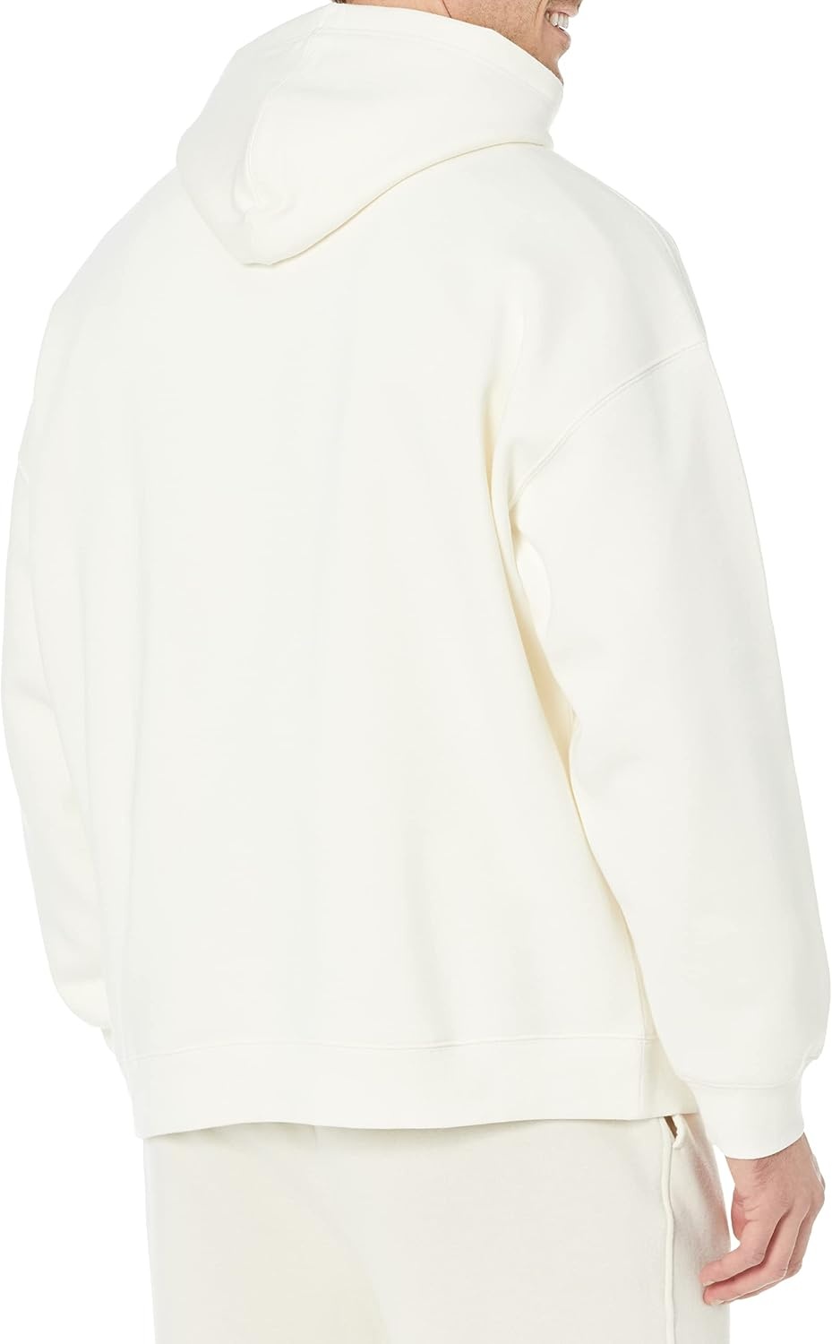 image:imageAmazon Essentials Mens OversizedFit Heavyweight Hooded Sweatshirt Available in Big amp TallEggshell White