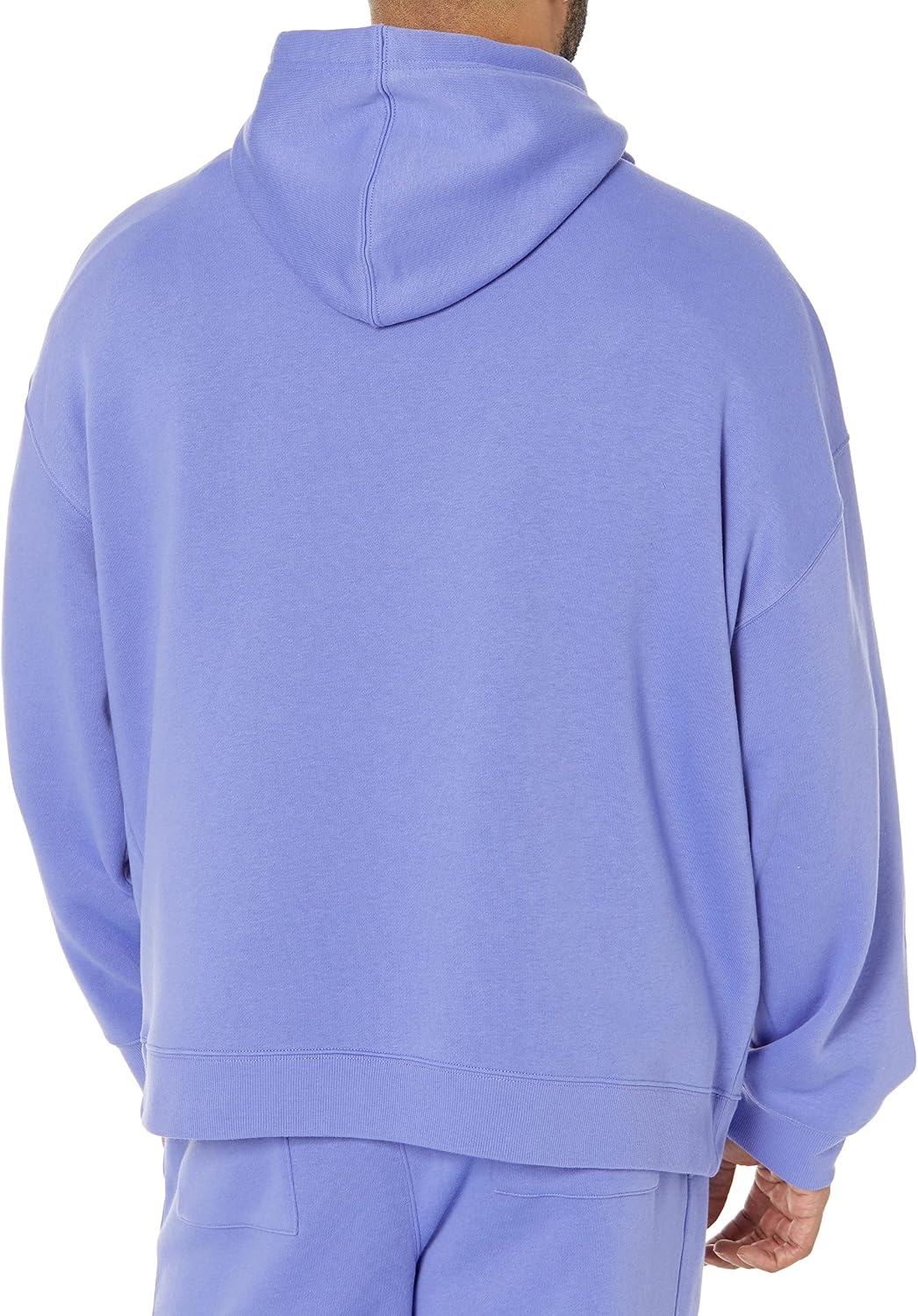 image:imageAmazon Essentials Mens OversizedFit Heavyweight Hooded Sweatshirt Available in Big amp TallPurple Blue