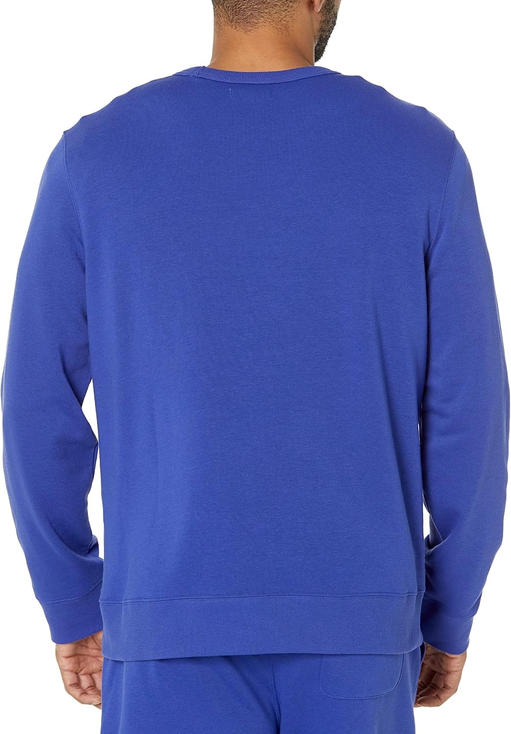 image:imageAmazon Essentials Mens Relaxed Fit Crewneck Sweatshirt Lightweight LongSleeve French Terry Available in Big amp TallRoyal Blue