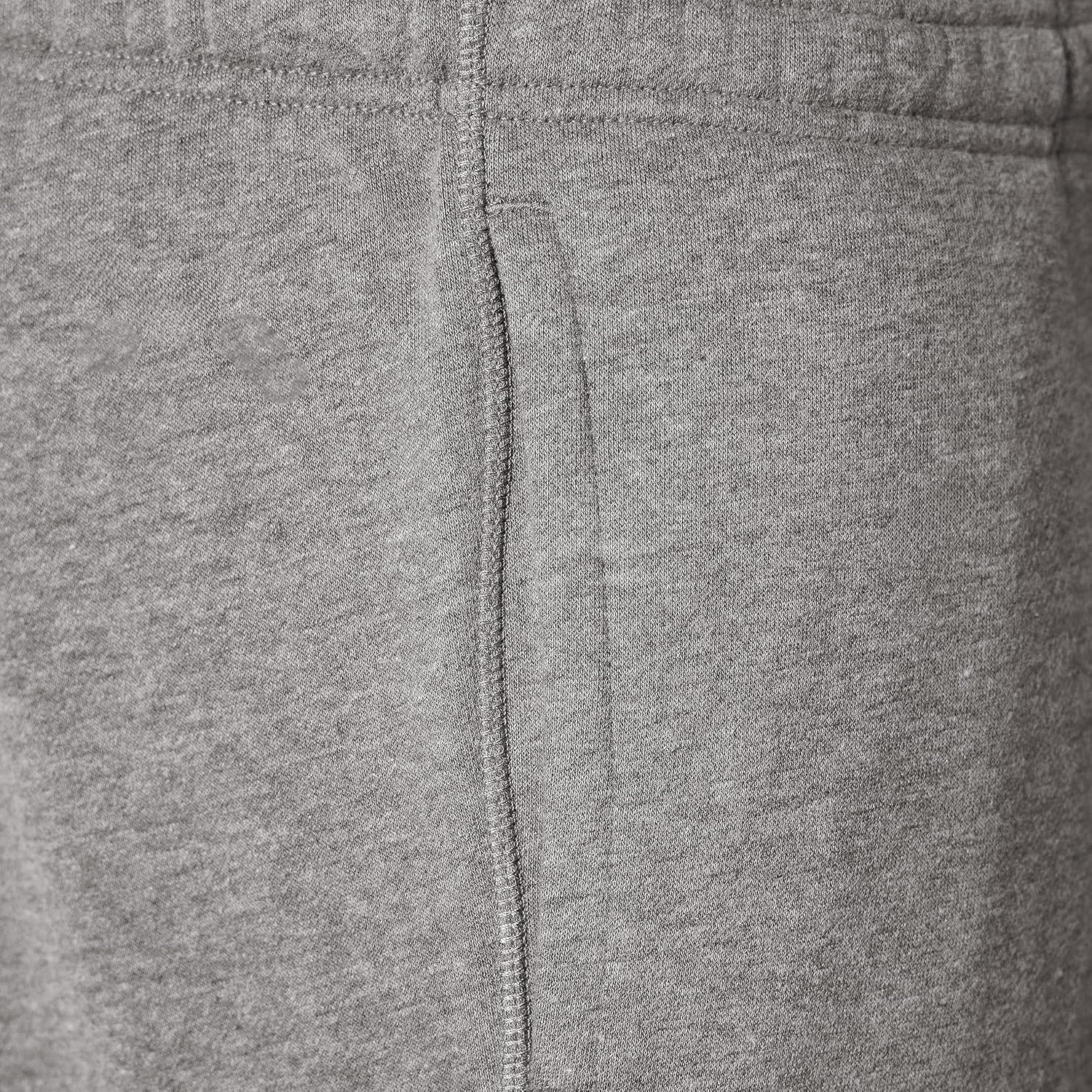 image:imageAmazon Essentials Mens Relaxed Fit Fleece Joggers Sweatpants Drawstring Waist Tapered Leg Ribbed Cuffs Brushed InteriorLight Gray Heather
