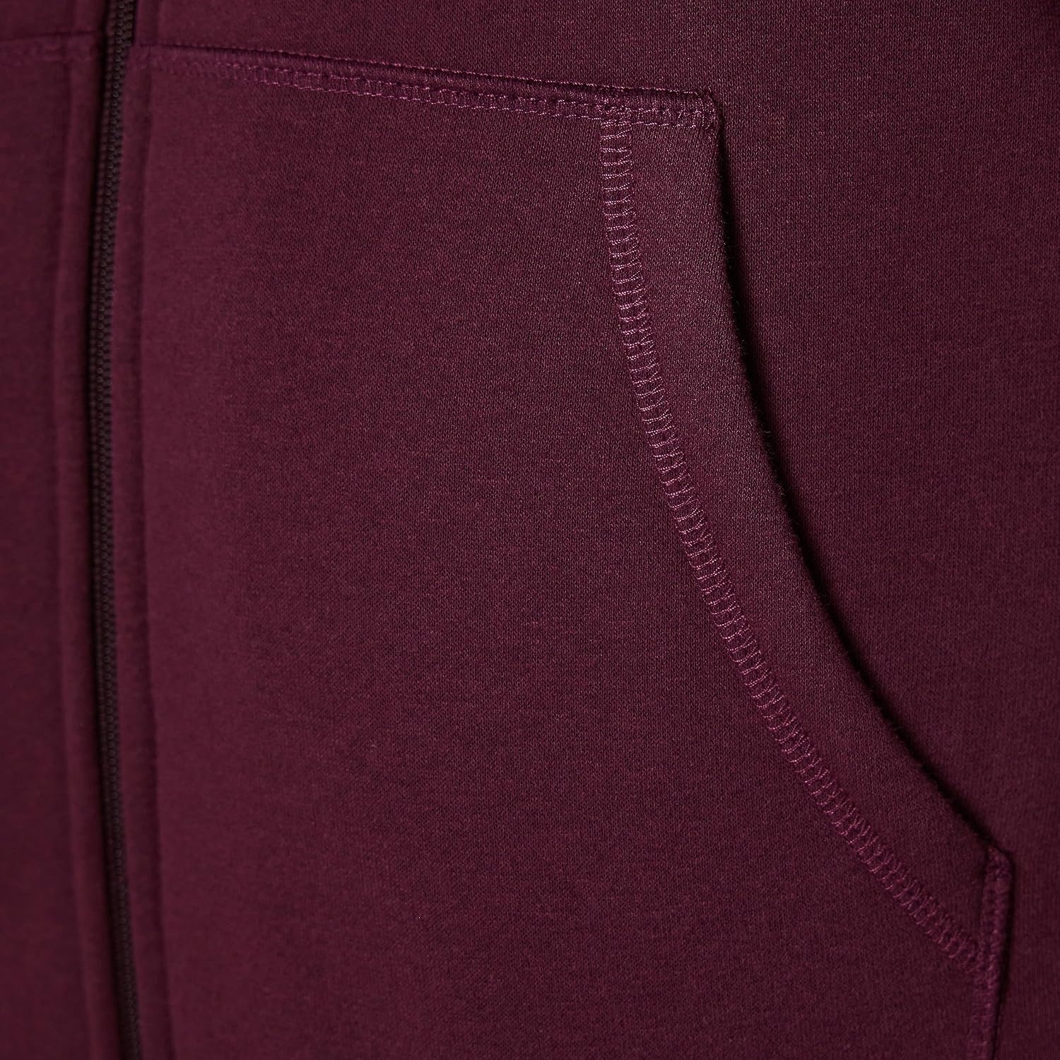 image:imageAmazon Essentials Mens SherpaLined FullZip Fleece Hoodie SweatshirtBurgundy