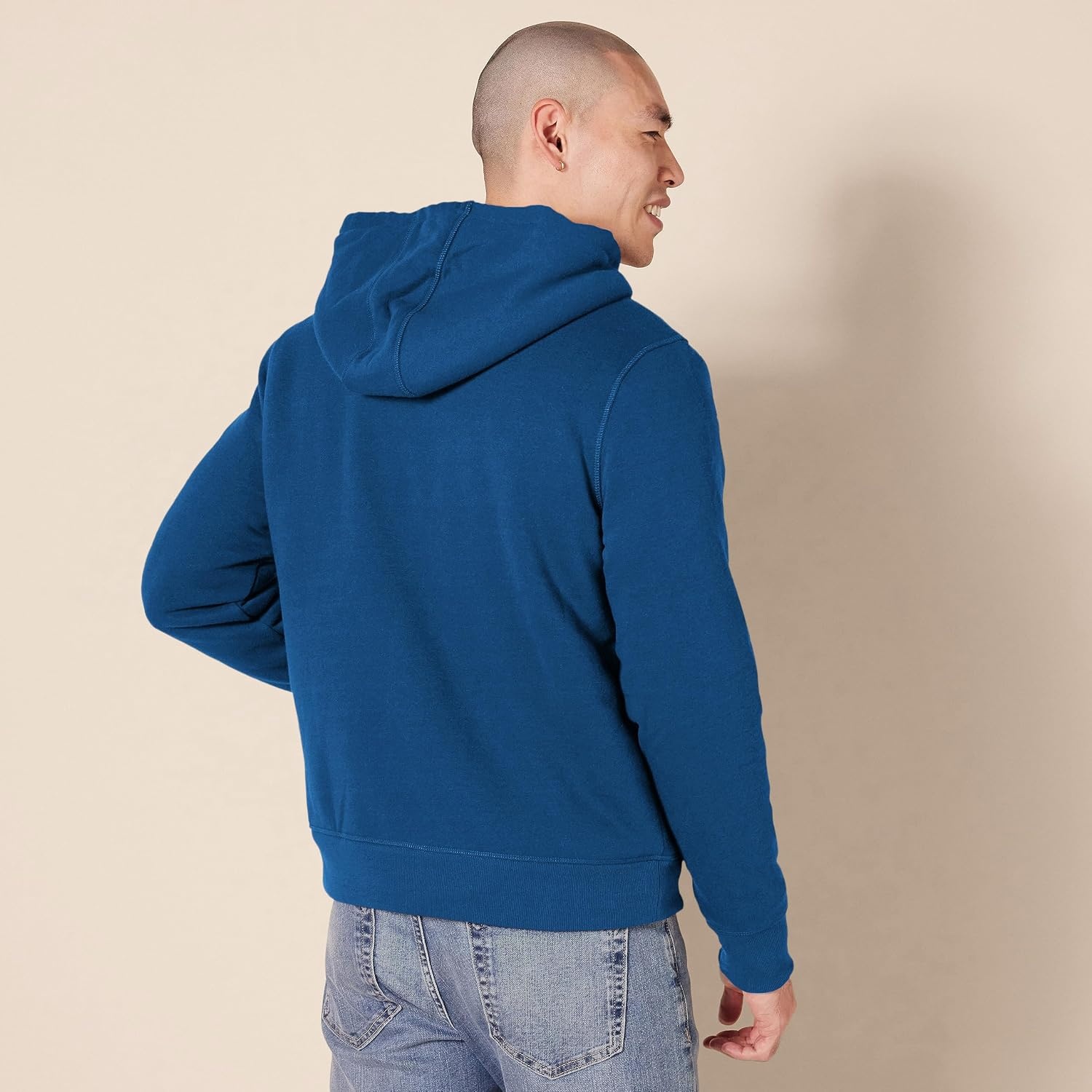 image:imageAmazon Essentials Mens SherpaLined FullZip Fleece Hoodie SweatshirtDark Teal