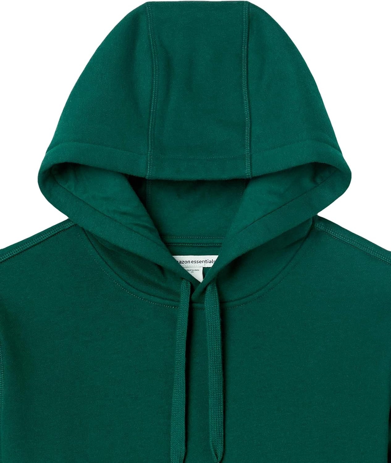 image:imageAmazon Essentials mens Fleece Pullover Hooded SweatshirtForest Green