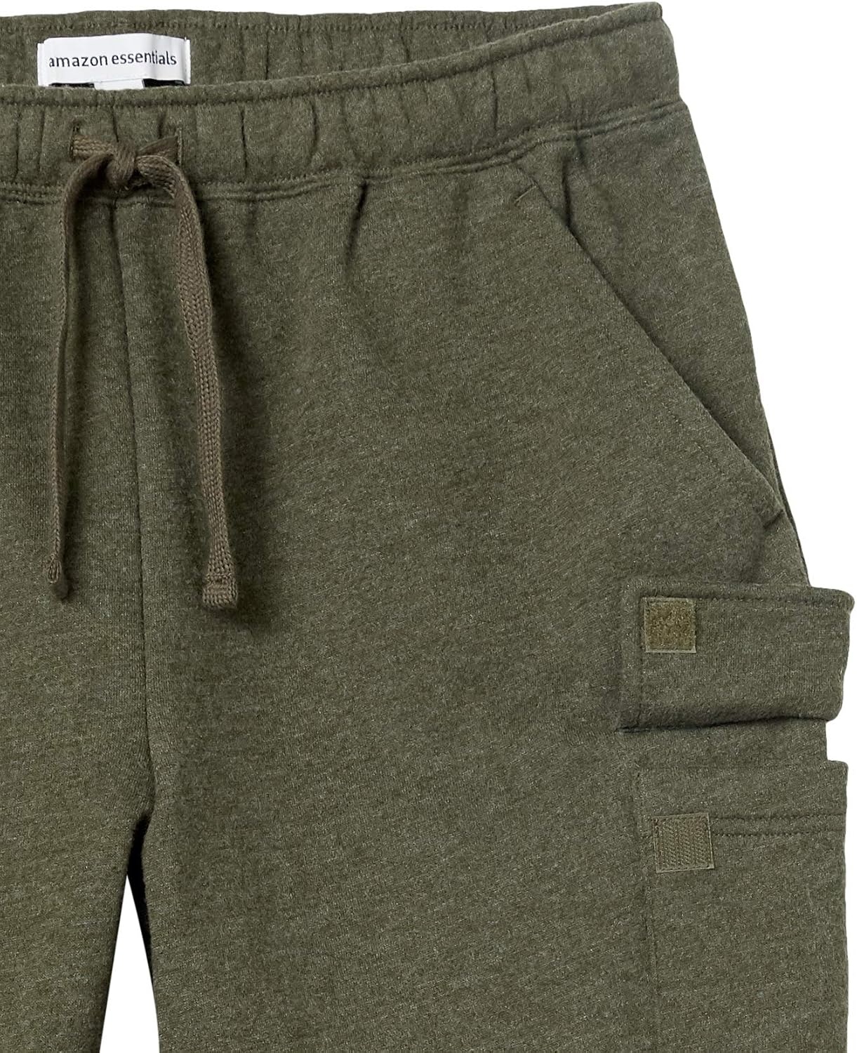 image:imageFleece Cargo ShortOlive Heather