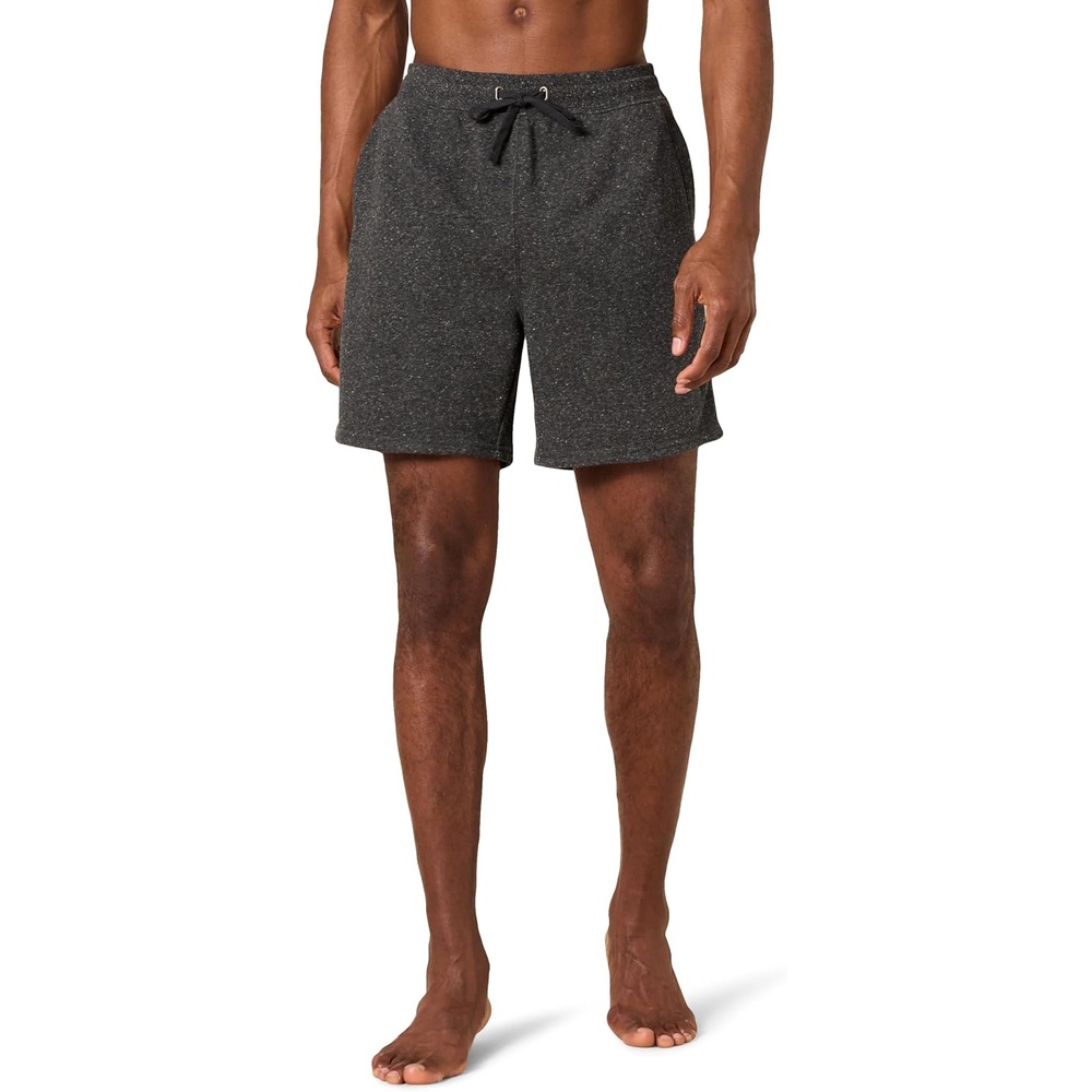 image:imageAmazon Essentials Mens Lightweight French Terry Relaxed Fit Sweat Shorts with Drawstring Available in Big amp TallCharcoal Heather
