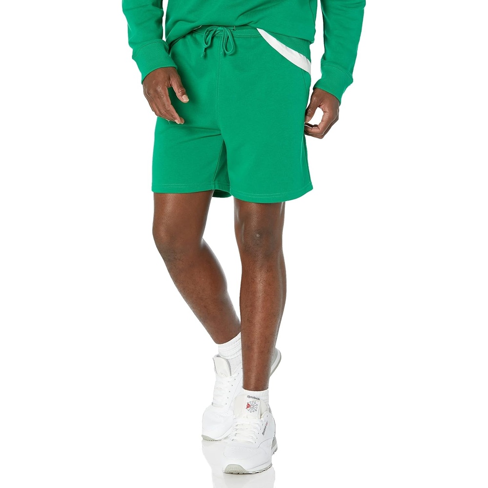 image:imageAmazon Essentials Mens Lightweight French Terry Relaxed Fit Sweat Shorts with Drawstring Available in Big amp TallGreen