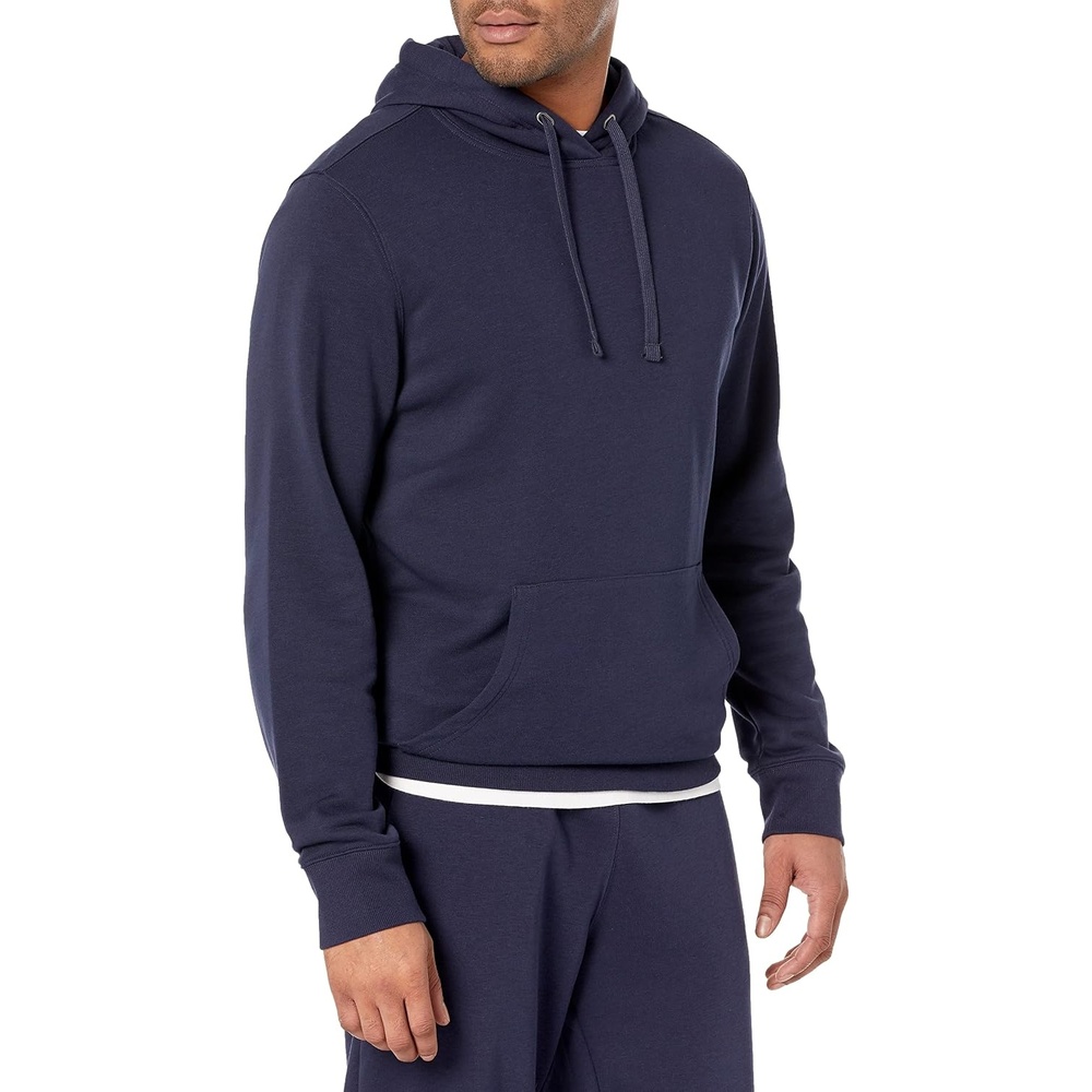image:imageAmazon Essentials Mens Lightweight LongSleeve French Terry HoodieNavy