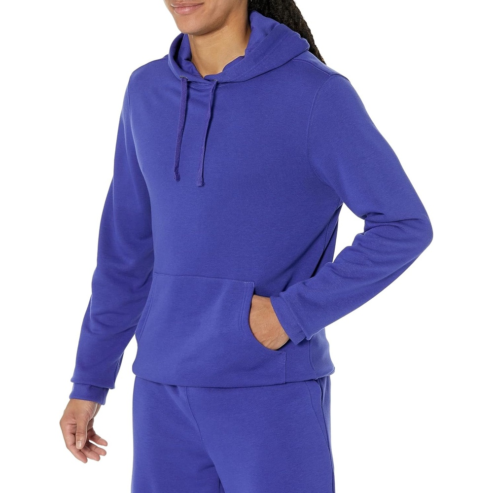 image:imageAmazon Essentials Mens Lightweight LongSleeve French Terry HoodieRoyal Blue