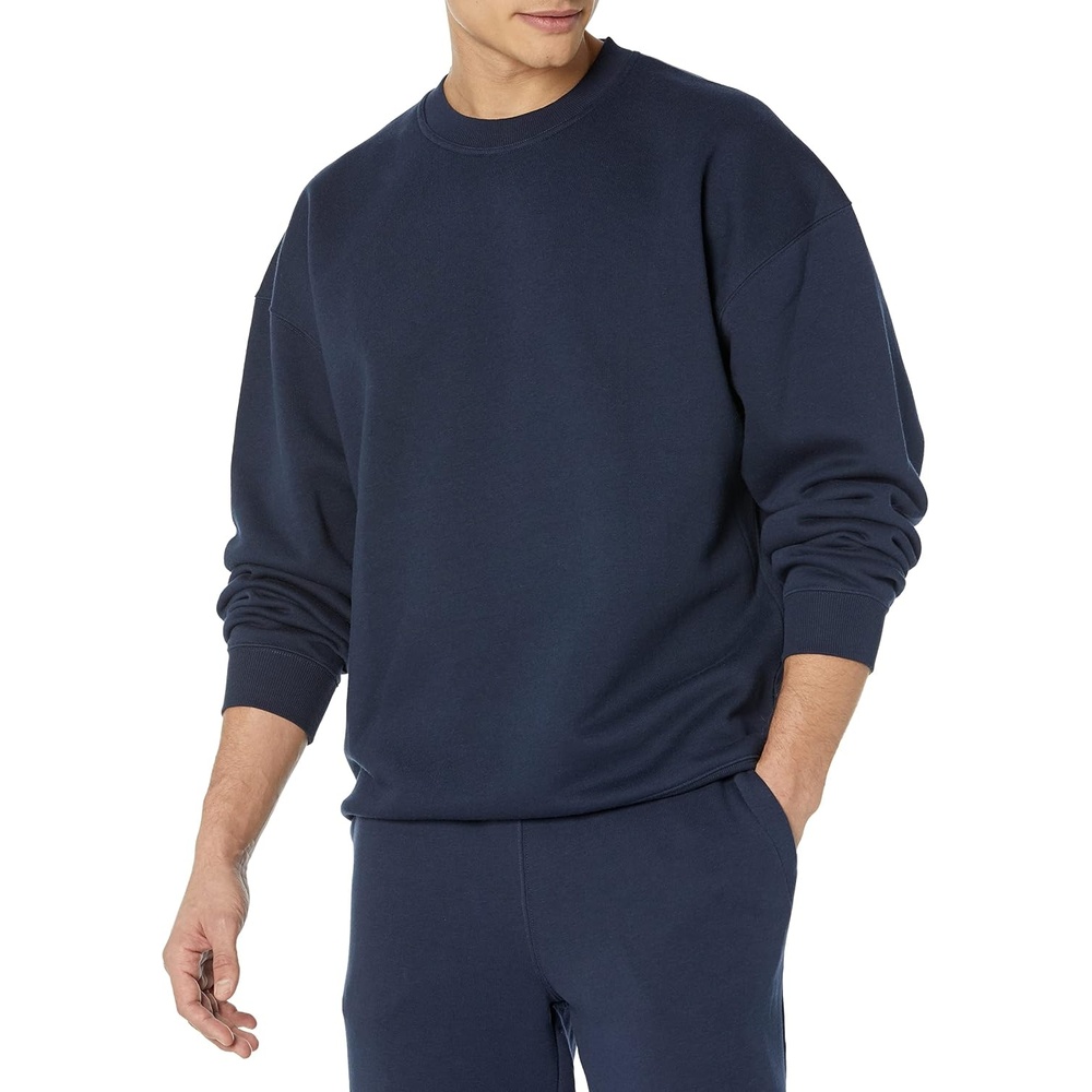 image:imageAmazon Essentials Mens OversizedFit Crewneck Sweatshirt Available in Big amp TallNavy