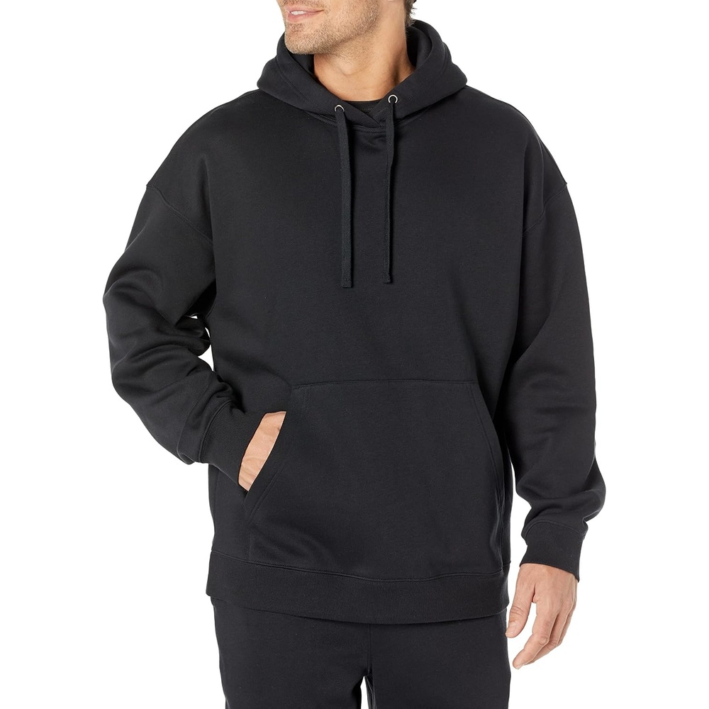 image:imageAmazon Essentials Mens OversizedFit Heavyweight Hooded Sweatshirt Available in Big amp TallBlack