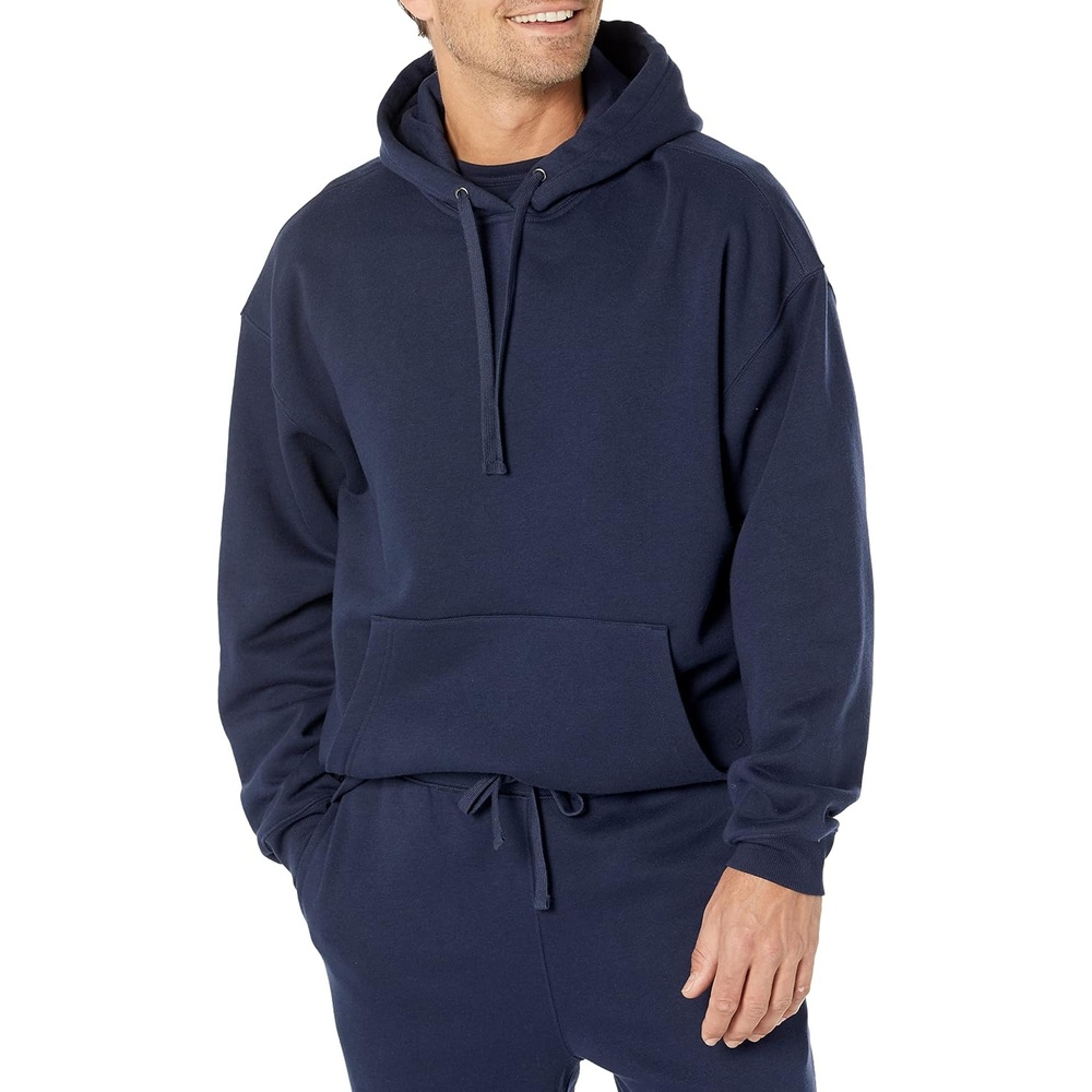 image:imageAmazon Essentials Mens OversizedFit Heavyweight Hooded Sweatshirt Available in Big amp TallNavy