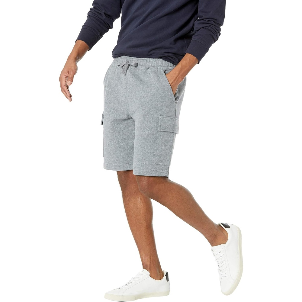 image:imageFleece Cargo ShortLight Grey Heather