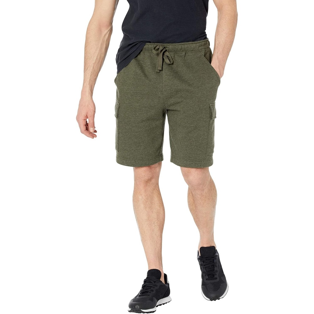 image:imageFleece Cargo ShortOlive Heather