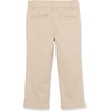 Amazon Essentials Boys and Toddlers’ School Uniform Straight-Fit Flat-Front Chino Pants with Adjustable Elastic Waist(Light Khaki Brown)