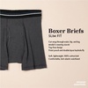 Amazon Essentials Men’s Breathable Cotton Boxer Briefs, Tag-Free, Pack of 5(Black Rugby Print/Grey Heather/Royal Blue/Sky Blue Mixed Print/White)