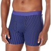 Amazon Essentials Men’s Breathable Cotton Boxer Briefs, Tag-Free, Pack of 5(Black Rugby Print/Grey Heather/Royal Blue/Sky Blue Mixed Print/White)