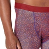 Amazon Essentials Men’s Breathable Cotton Boxer Briefs, Tag-Free, Pack of 5(Dark Red  Mixed Print)
