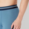 Amazon Essentials Men’s Breathable Cotton Boxer Briefs, Tag-Free, Pack of 5(Deep Blue / Navy / Light Heather Grey)