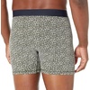 Amazon Essentials Men’s Breathable Cotton Boxer Briefs, Tag-Free, Pack of 5(Green Floral/Grey Heather/Navy/Olive/Rugby Print)