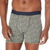Amazon Essentials Men’s Breathable Cotton Boxer Briefs, Tag-Free, Pack of 5(Grey Heather  Mixed Print)