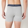Amazon Essentials Men’s Breathable Cotton Boxer Briefs, Tag-Free, Pack of 5(Light Grey Heather)