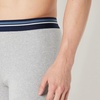 Amazon Essentials Men’s Breathable Cotton Boxer Briefs, Tag-Free, Pack of 5(Light Grey Heather)